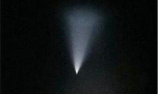 天上掉下来的不明物体 天空出现不明物体